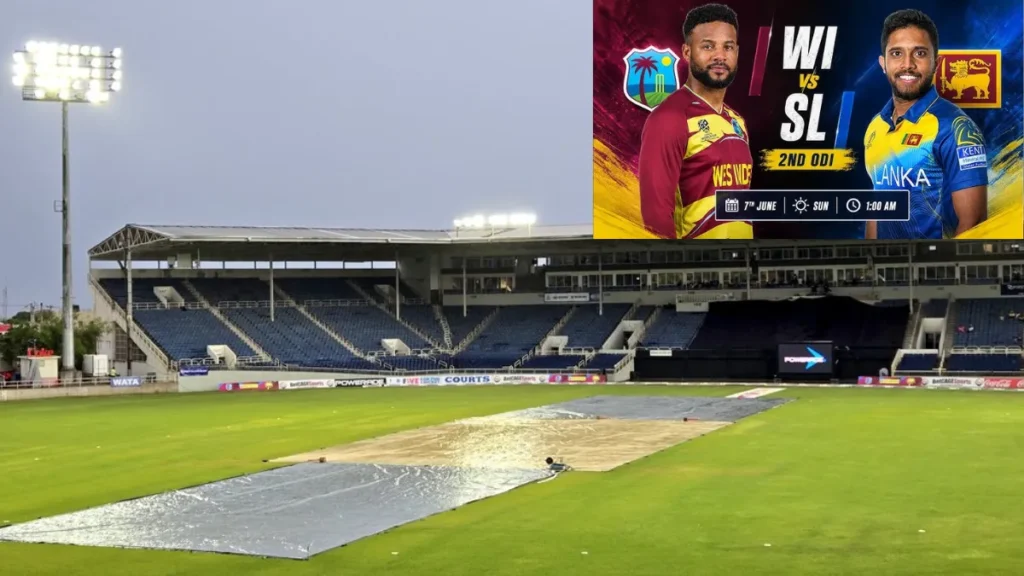 WI vs SL 2nd ODI