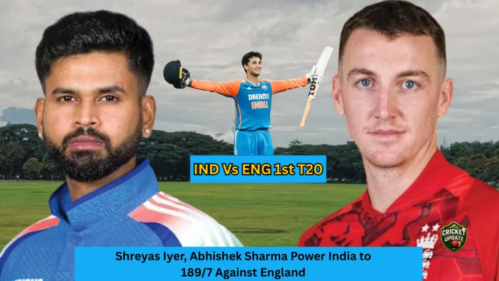 IND Vs ENG 1st T20