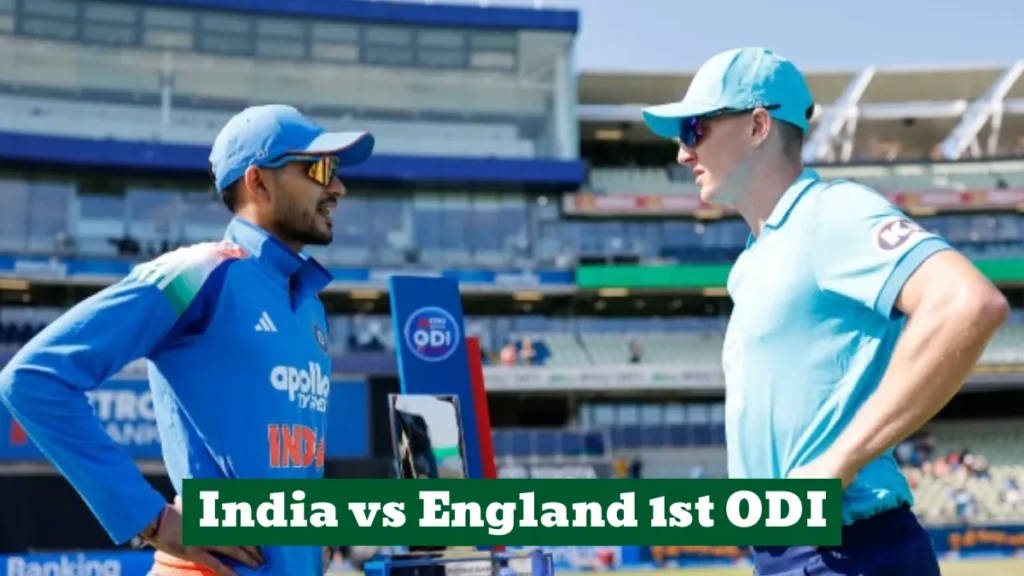 India vs England 1st ODI