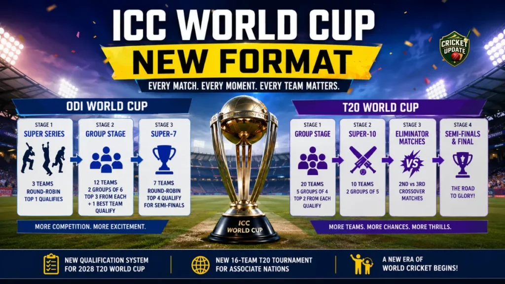 ICC World Cup New Format