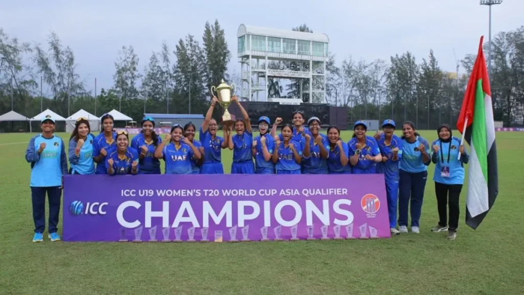 UAE Women Qualify For U19 T20 World Cup