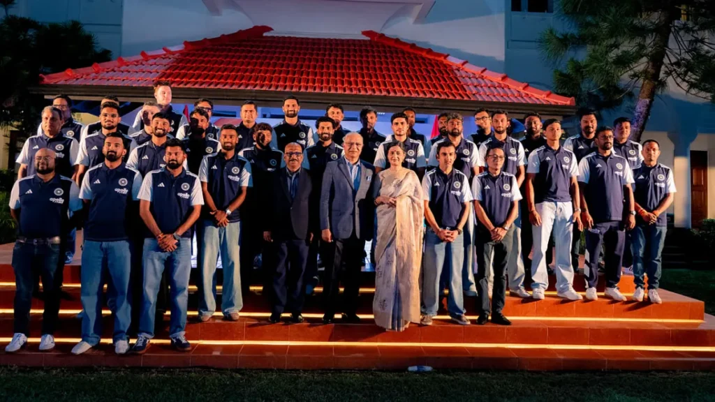 Team India Visit Colombo India House