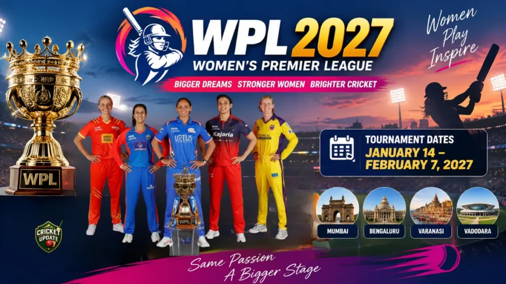 WPL 2027 Schedule